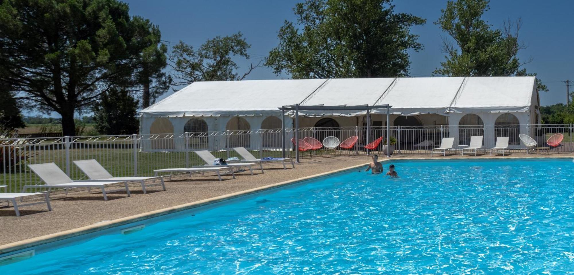 Domaine De Garabaud Hotel Mazeres  Bagian luar foto