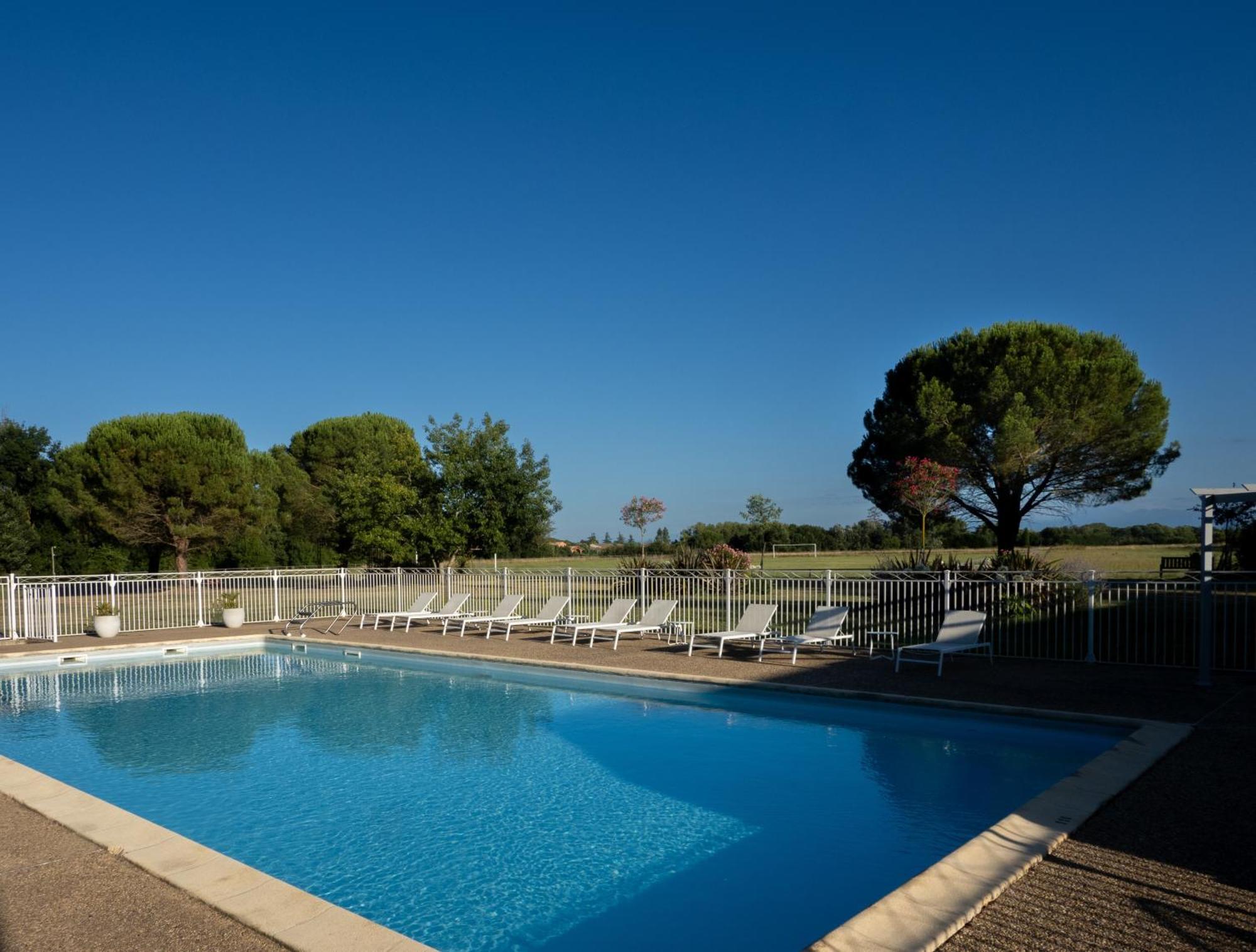 Domaine De Garabaud Hotel Mazeres  Bagian luar foto